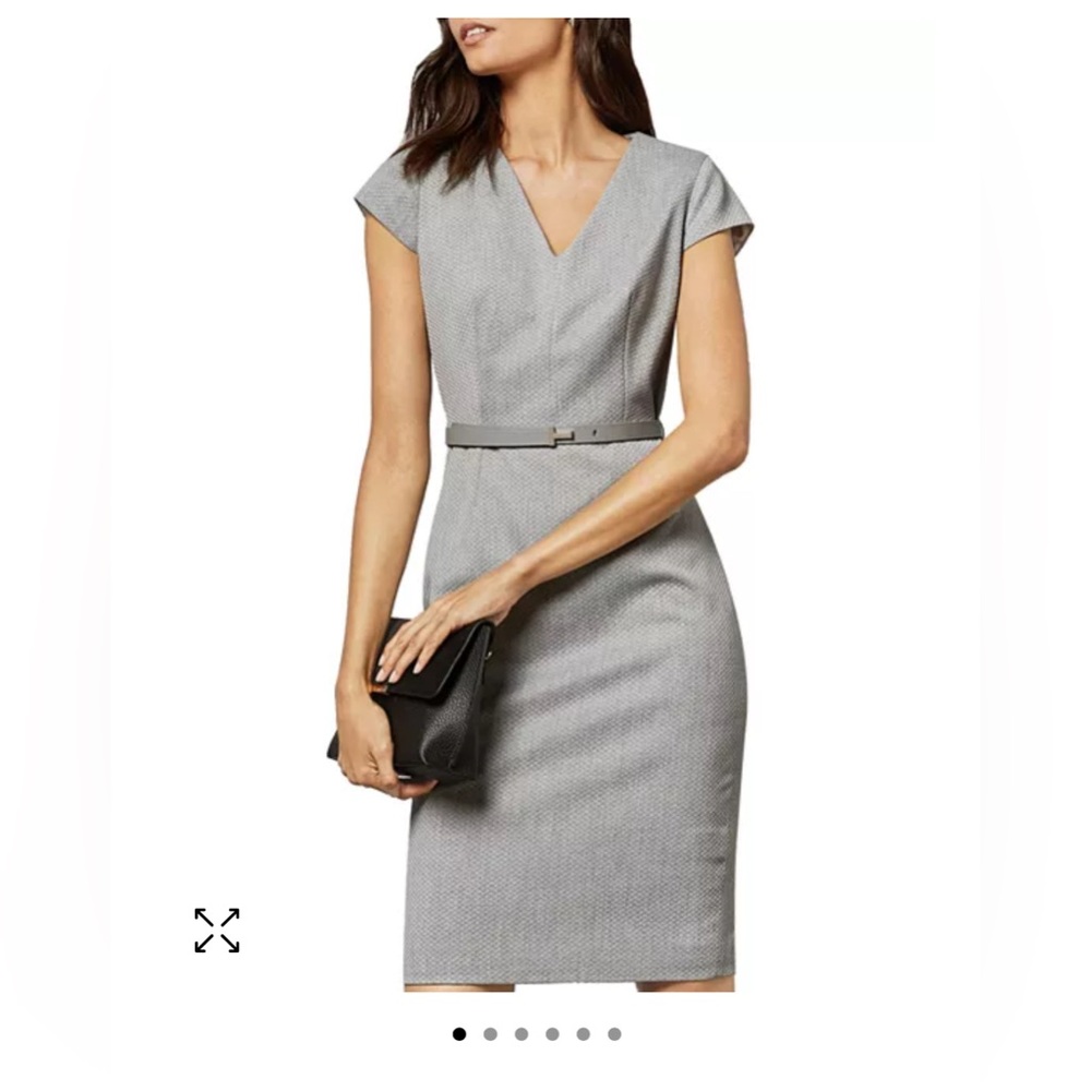 Elegant Gray Women's Dress
